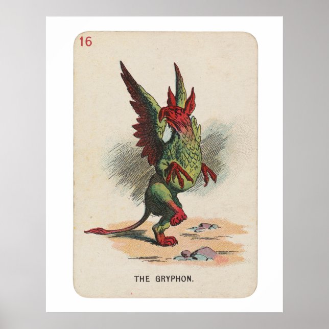 GRIFFEN - ALICE I UNDERLANDSRIKE POSTER (Framsidan)