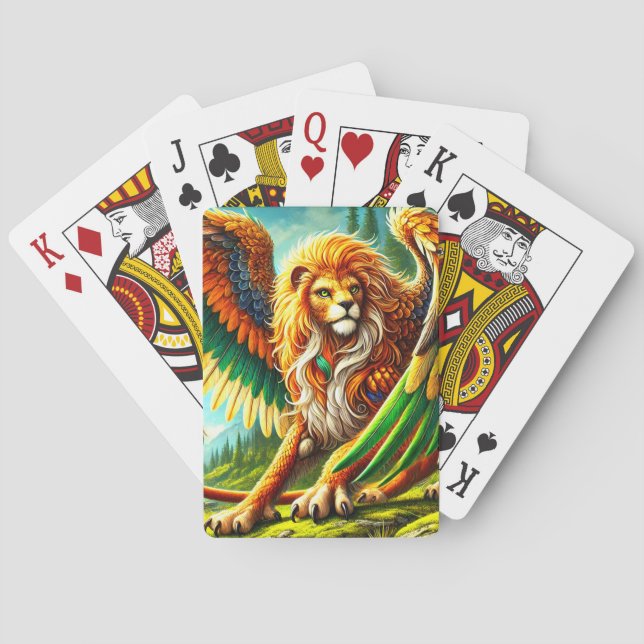 Griffin Casinokort (Baksidan)