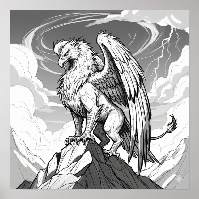Griffin Concept Art Poster (Framsidan)