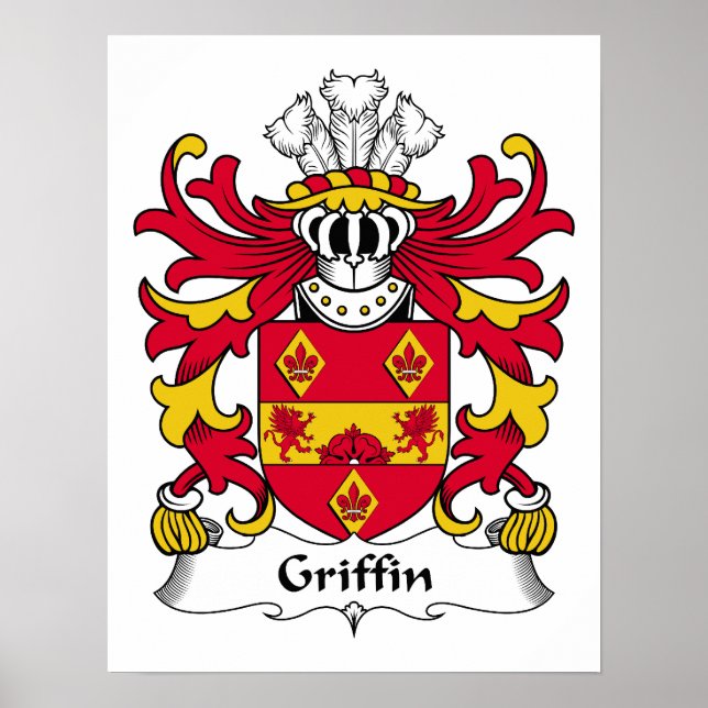 Griffin Family Crest Poster (Framsidan)