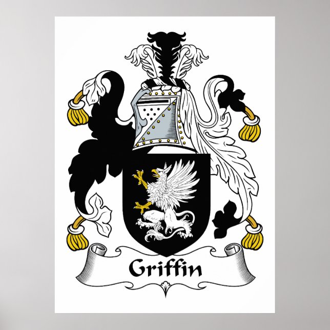 Griffin Family Crest Poster (Framsidan)