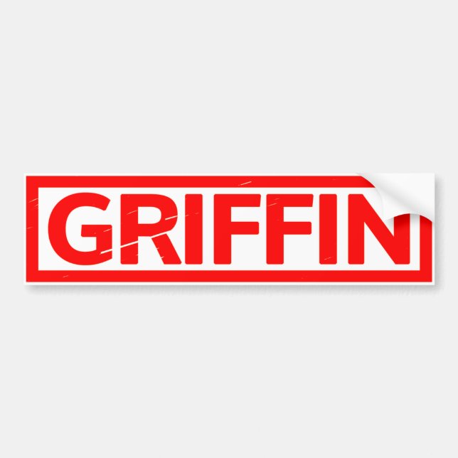 Griffin Frimärke Bildekal (Framsidan)