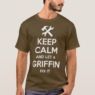 GRIFFIN Funny Surname Birthday Family Träd Gift T Shirt