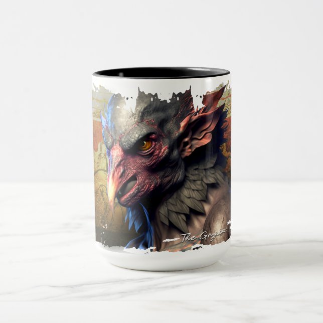 Griffin (grekiska) - Demon Drinkware Mugg (Center)