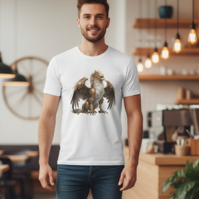 Griffin Griffin Fantasy Mythical Creature T Shirt (Skapare uppladdad)