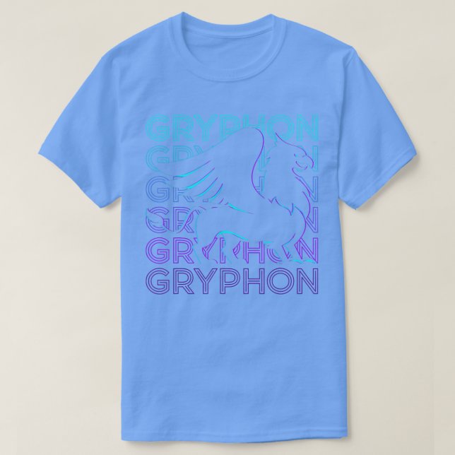 Griffin Griffin Grekisk mytologi Ancient Grekiska  T Shirt (Design framsida)