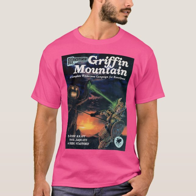 Griffin Mountain Cover (Rq 2Nd Ed) T Shirt (Framsida)