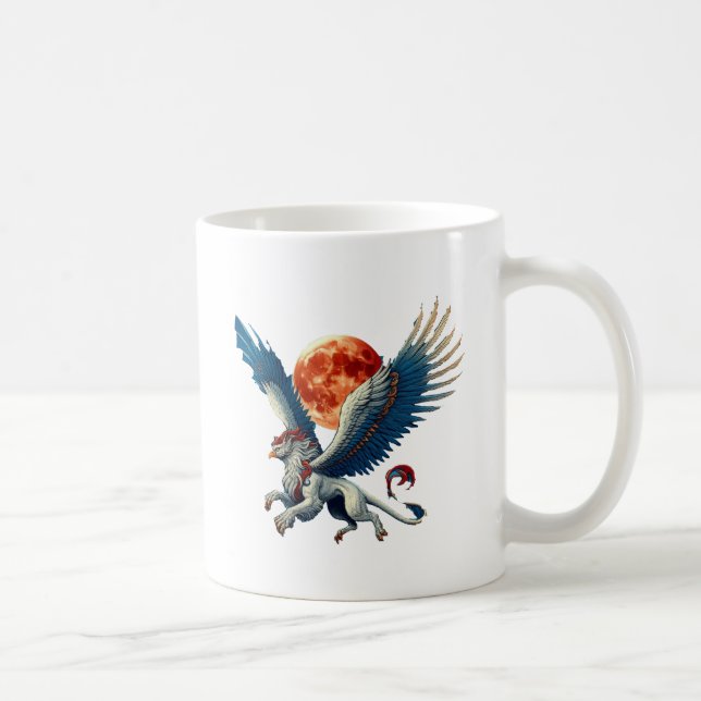 Griffin och Måne Kaffemugg (Höger)