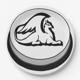 Griffin of Terra Damnata Classic Round Sticker