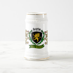 Griffin/O'Griffy Irish Shield Beer Stein Sejdel