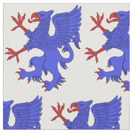 Griffin Rampant Azure Tyg