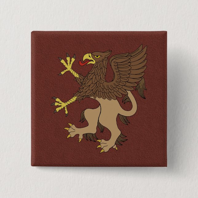 Griffin Rampant Knapp (Framsida)