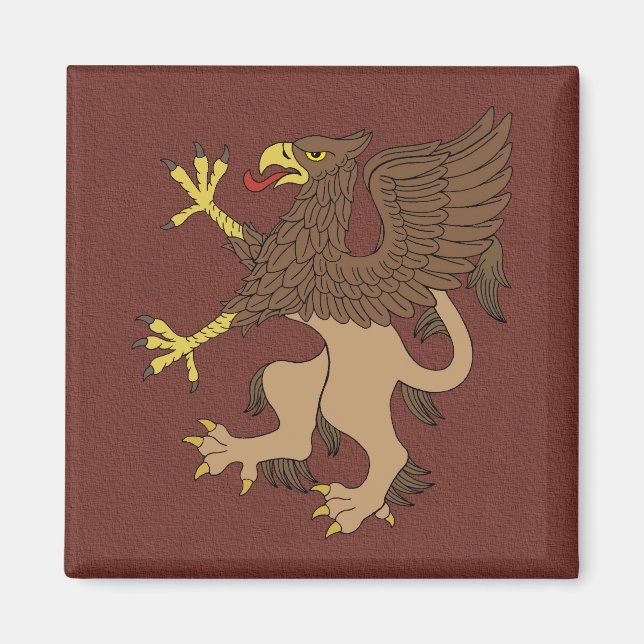 Griffin Rampant Magnet (Framsidan)