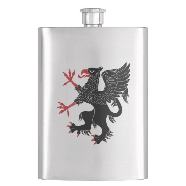 Griffin Rampant Sable Fickplunta (Framsidan)