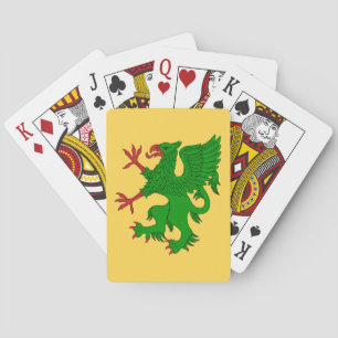 Griffin Rampant Vert Casinokort