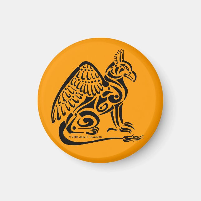 Griffin Round Magnet (Framsidan)