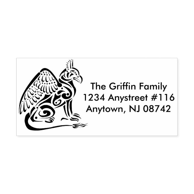 Griffin Självfärgande Stämpel (Design)