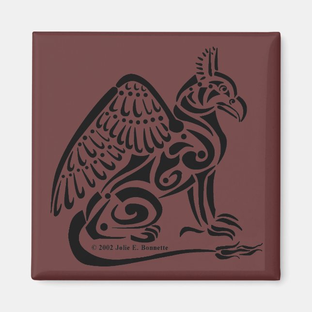 Griffin Square Magnet (Framsidan)