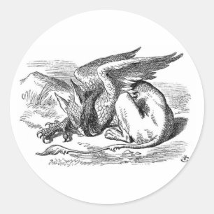 Griffin Sticker Runt Klistermärke