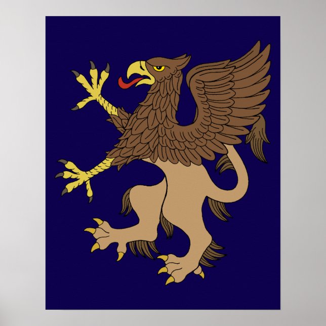 Griffin upprättstående poster (Framsidan)