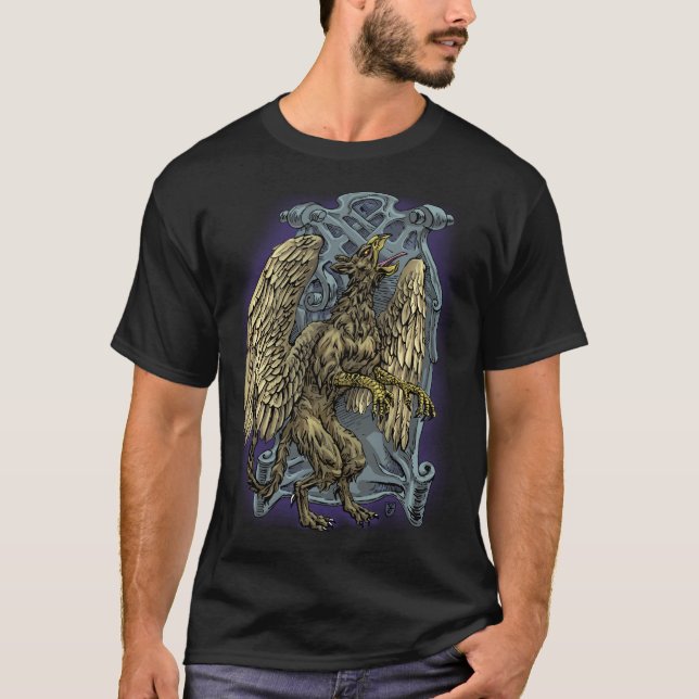 Griffin-Vapensköld T-shirt (Framsida)