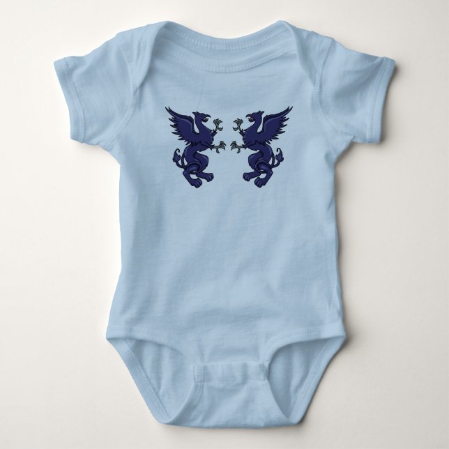 Griffin-Vapensköld Tee Shirt (Framsida)