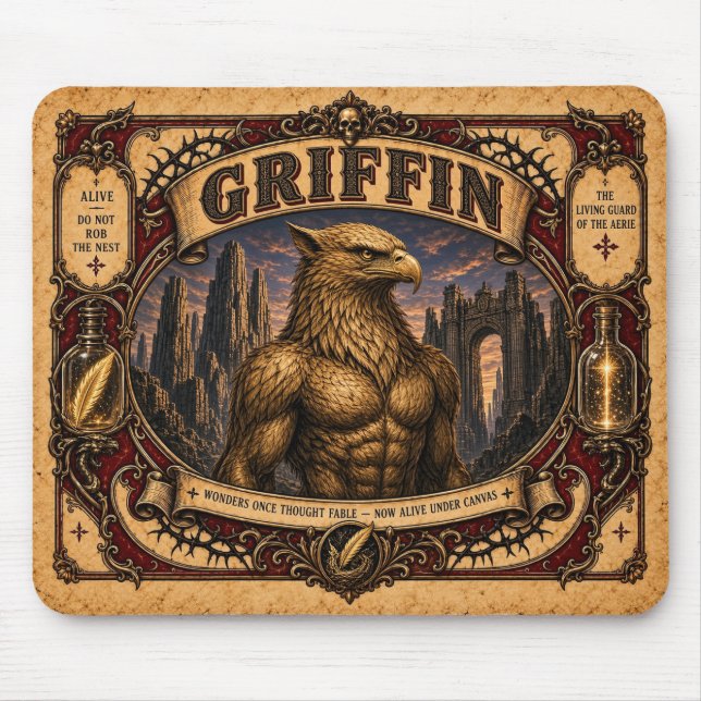Griffin, Vintage Circus Monster Musmatta (Framsidan)