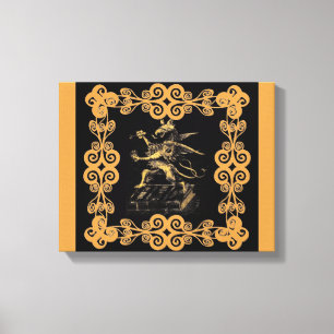 Griffin Wrapped canvas