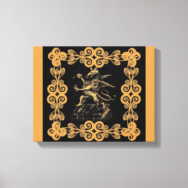 Griffin Wrapped canvas (Framsida)