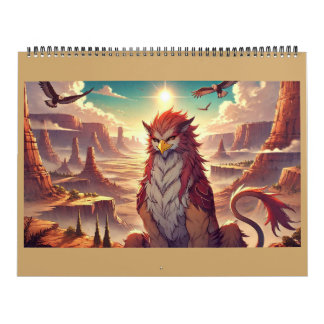 Griffiner, Drakar & Ödsliga landskap Kalender