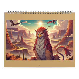 Griffiner, Drakar, & Ödsliga landskap Kalender