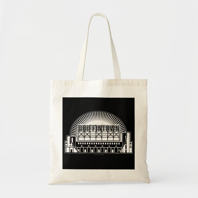 Griffintown Landmark Tote Bag Tygkasse (Framsidan)