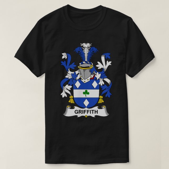 Griffith Coat of Arms  Family Crest  T Shirt (Design framsida)