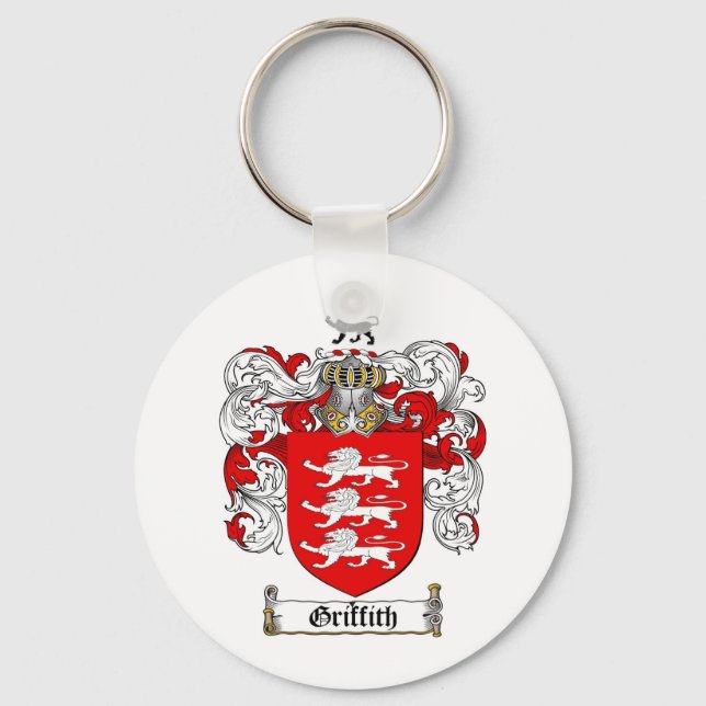 GRIFFITH FAMILY CREST - GRIFFITH JACKAR ARM NYCKELRING (Framsida)
