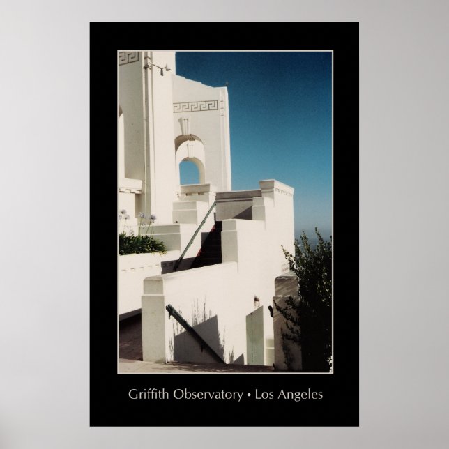 Griffith Obeservatory Poster (Framsidan)