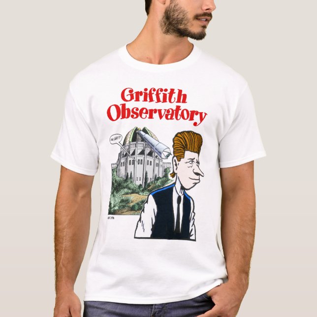 Griffith observatoriumT-tröja T-shirt (Framsida)