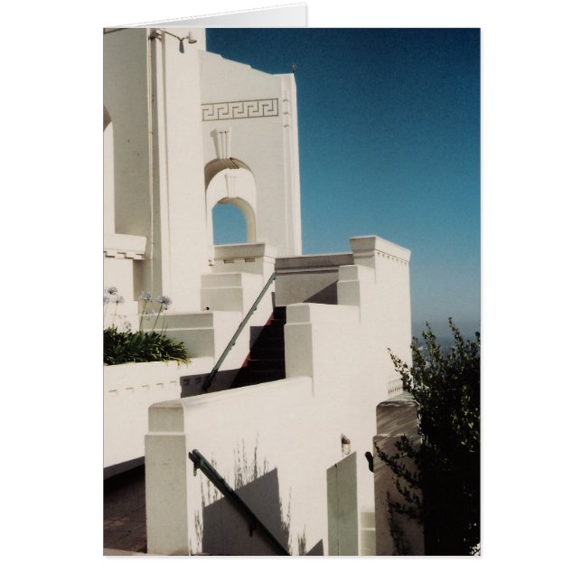 Griffith Observatory Hälsningskort (Framsidan)