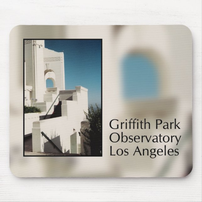Griffith Observatory Musmatta (Framsidan)
