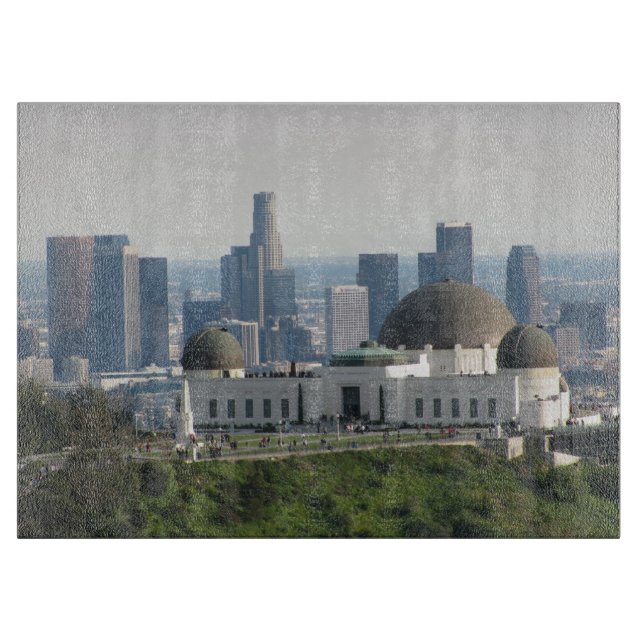 Griffith Observatory och Downtown Los Angeles (Framsidan)