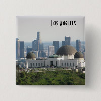 Griffith Observatory och Downtown Los Angeles