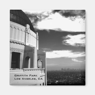 Griffith Park B/W magnet