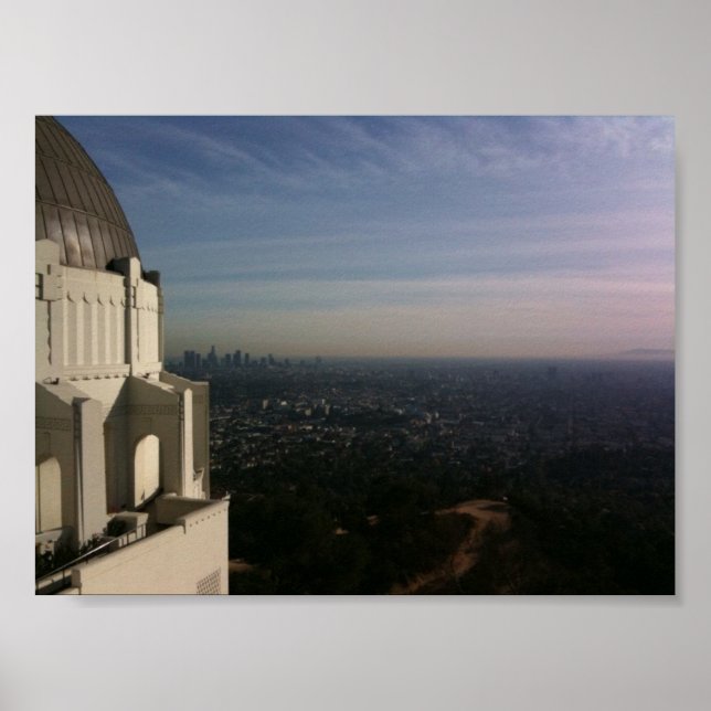 Griffith Park Observatory 3 Poster (Framsidan)