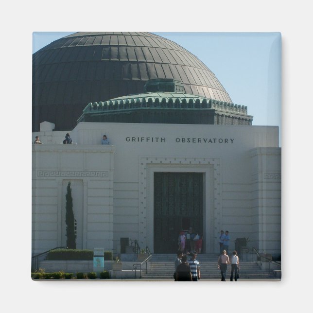Griffith Park Observatory magnet (Framsidan)