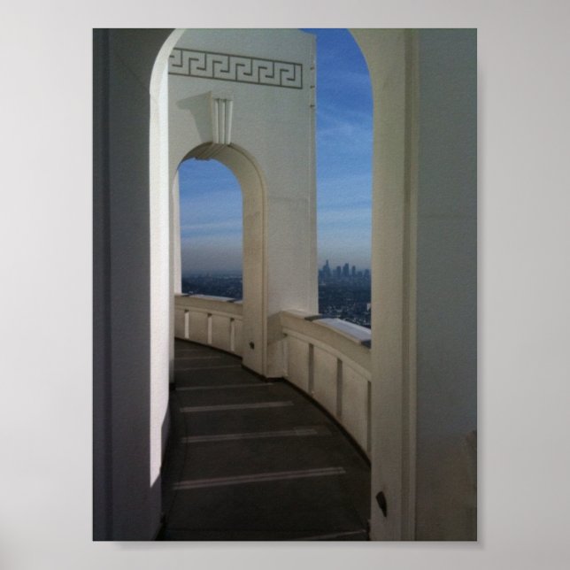 Griffith Park Observatory Poster (Framsidan)