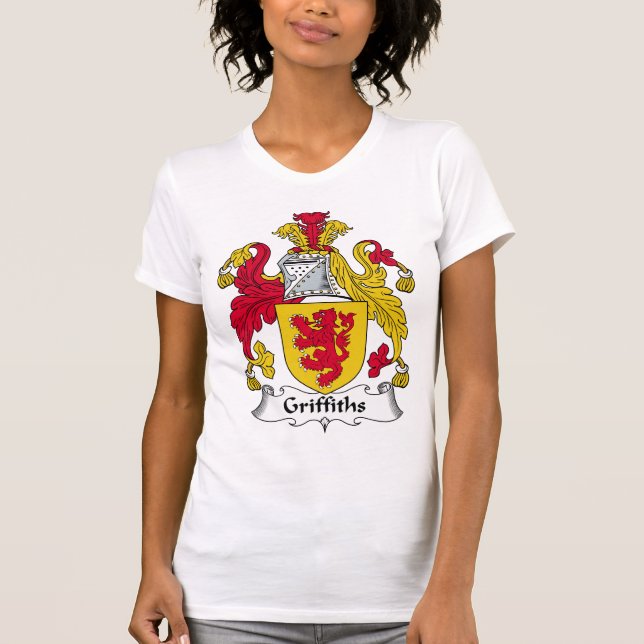 Griffiths familjvapensköld tee (Framsida)