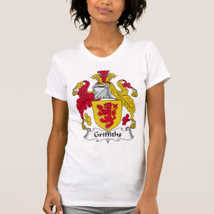 Griffiths familjvapensköld tee shirt