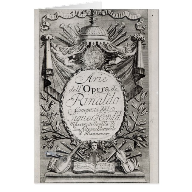 Griffon av Rene Robert Cavelier de la Salle Hälsningskort (Framsidan)