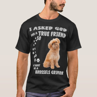 Griffon Belge Dog Mom Dad Costume, Cute Brussels G T Shirt