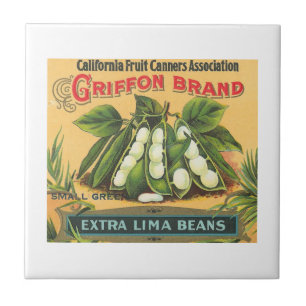 Griffon Brand Lima Beans Kakelplatta