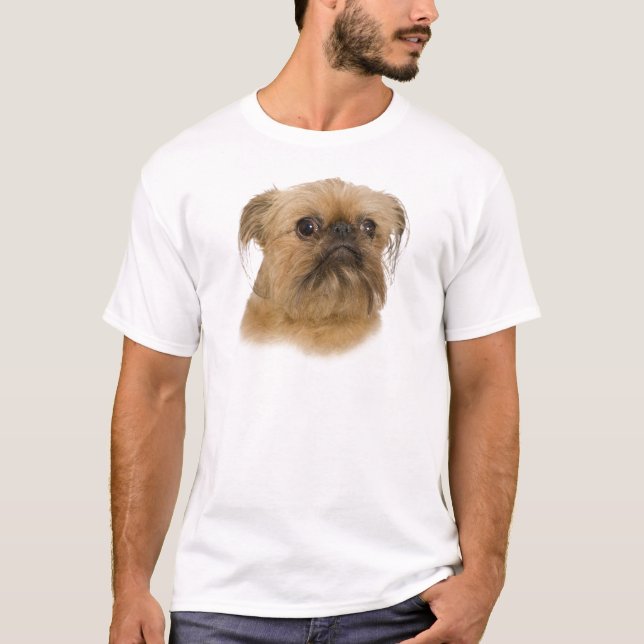 Griffon bruxporträtt t shirt (Framsida)